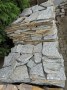 natursteinplatten polygonal silber-grau